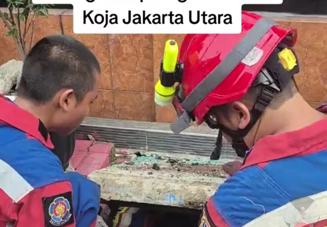 Ilustrasi. Panik Uang Belanja Jatuh ke Gorong-gorong, Gadis di Koja Minta Bantuan Damkar Jakut. (Foto:Ig@kakanana)